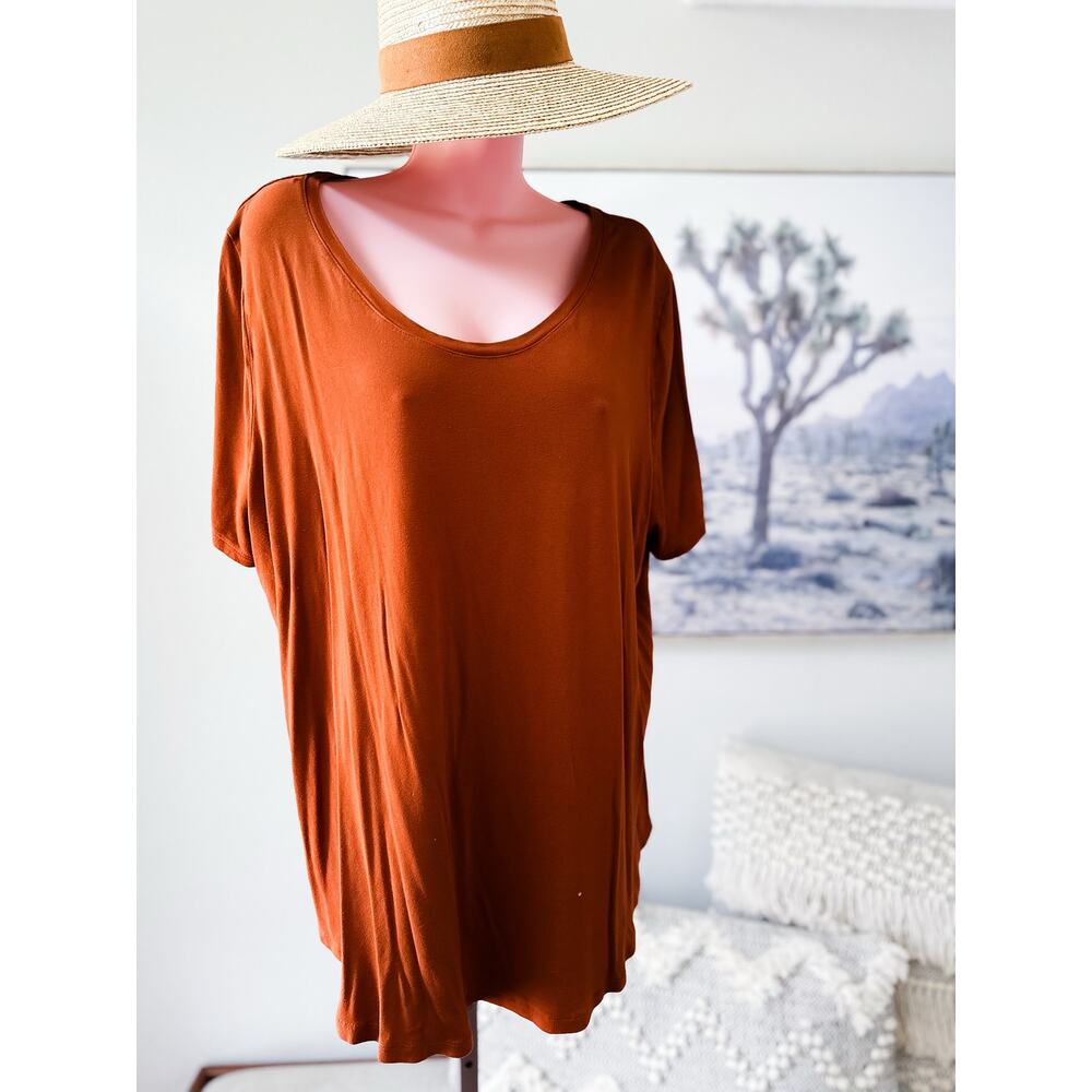 Pumpkin Spice + Spiced Cider Sunsets slouchy oversized drapey tunic tee